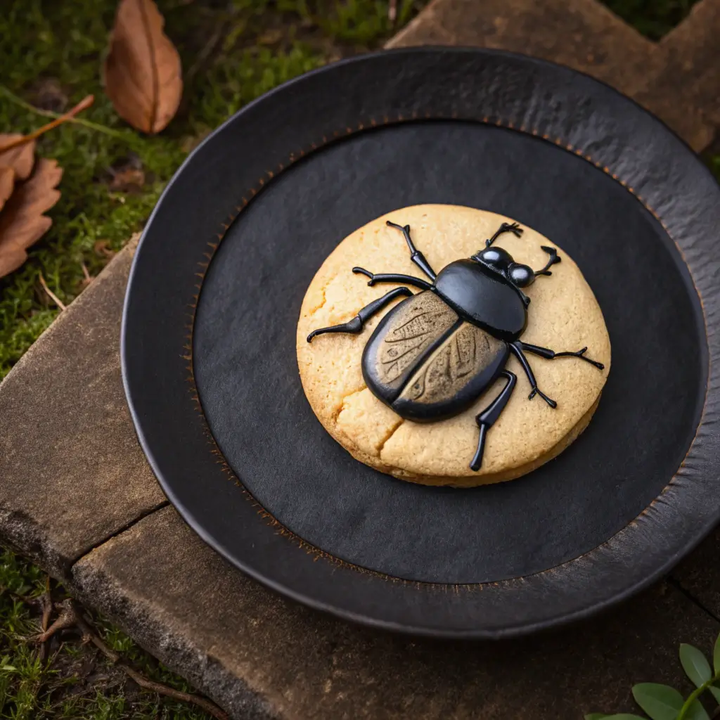 beetle cookie Addams Family recipes