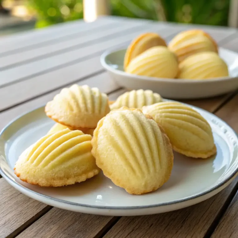 madeline cookies recipe using cream