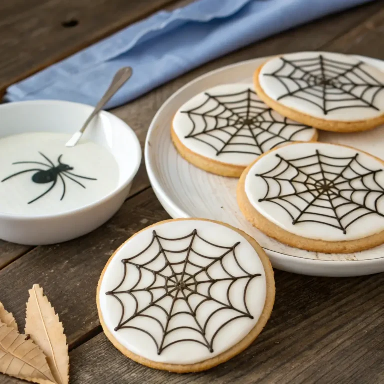 spider web cookie stamp cookies easy recipe