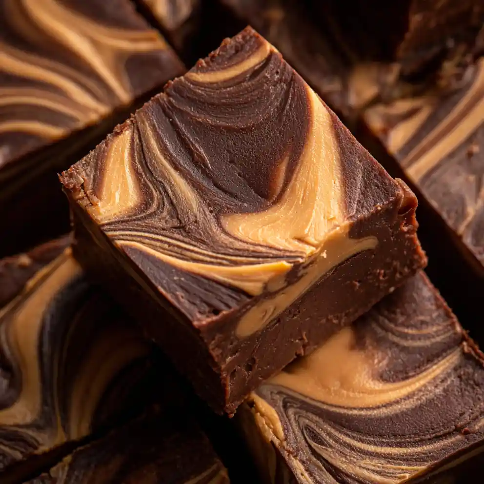 Microwave Fudge Recipe Swirled Peanut Butter Stripes 1762470065.1387494