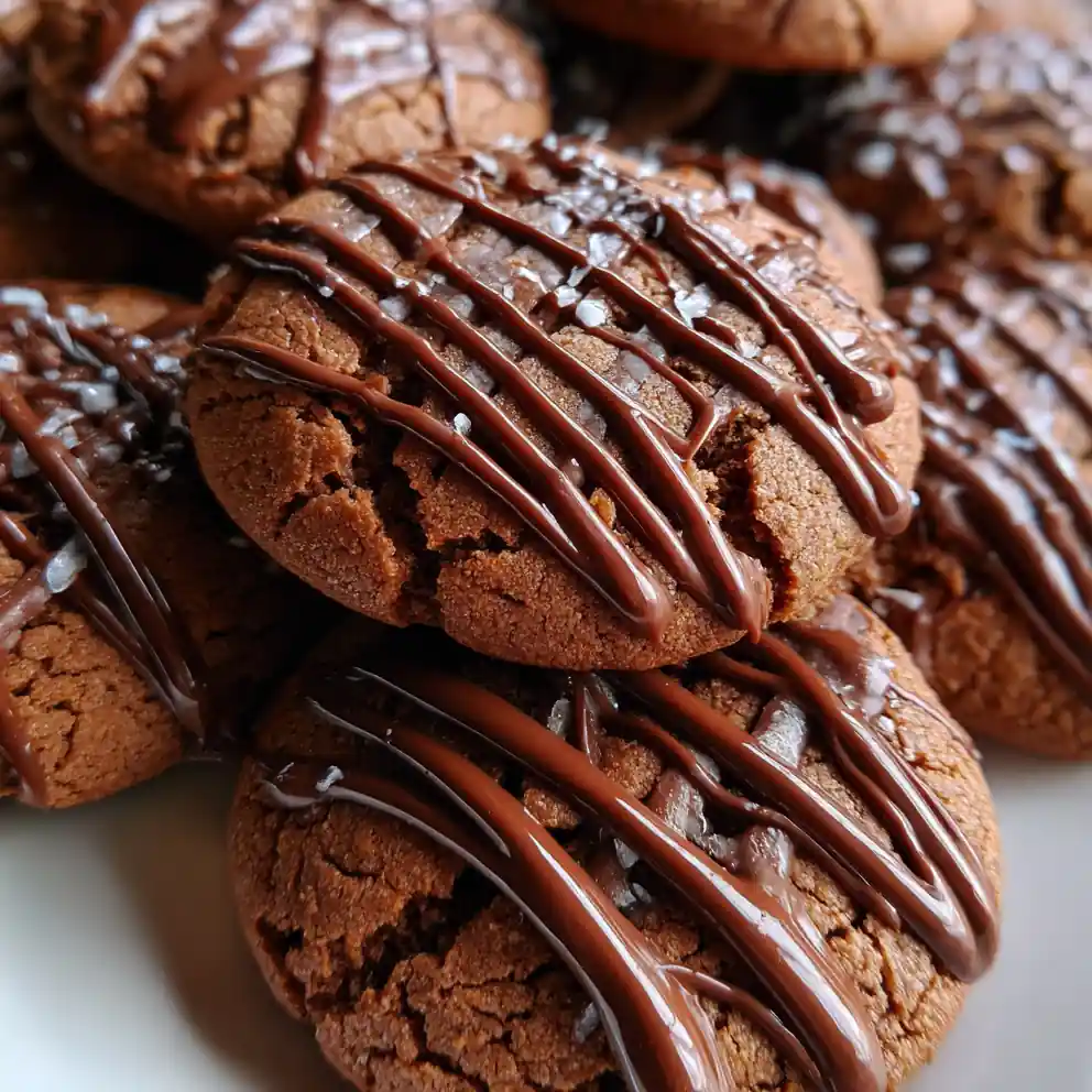 Nutella Cookies Recipe With Hazelnut Cocoa Drizzle 4 nutella cookies recipe With Hazelnut Cocoa Drizzle