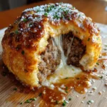 Garlic Parmesan Cheeseburger Bombs Recipe 6 Garlic Parmesan Cheeseburger Bombs Recipe 1765632875.2721622