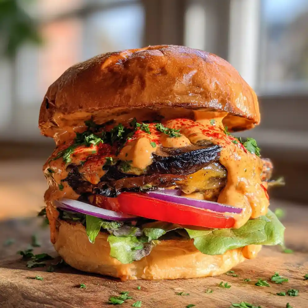 Portobello Burger Recipe 4 portobello burger recipe