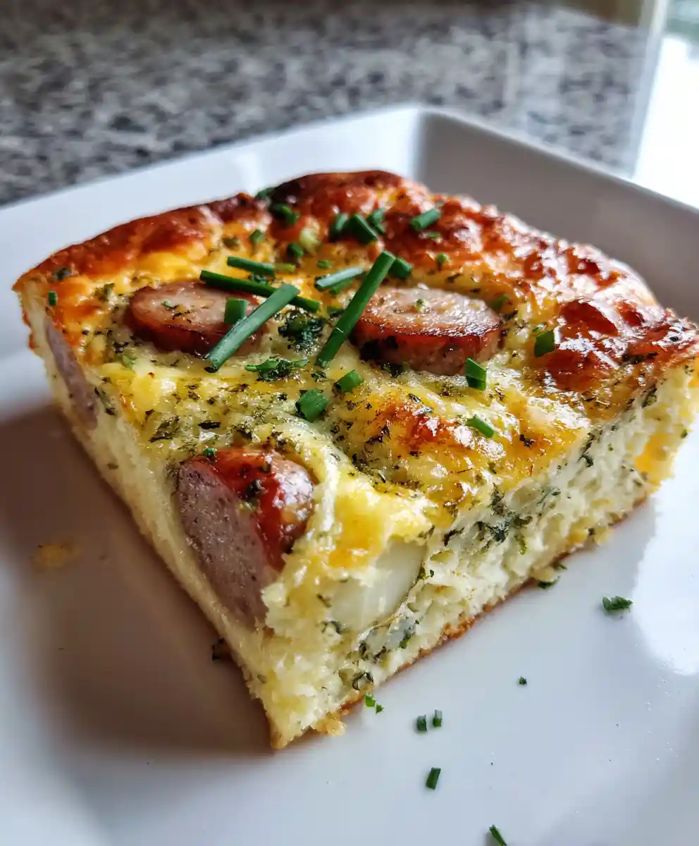Breakfast Sausage Casserole With Herb Cheese Swirl 5 Breakfast Sausage Casserole with Herb Cheese Swirl