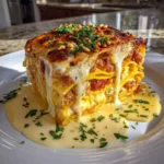 Golden Saffron Béchamel Lasagna 6 Golden Saffron Bechamel Lasagna 1767843687.9383488
