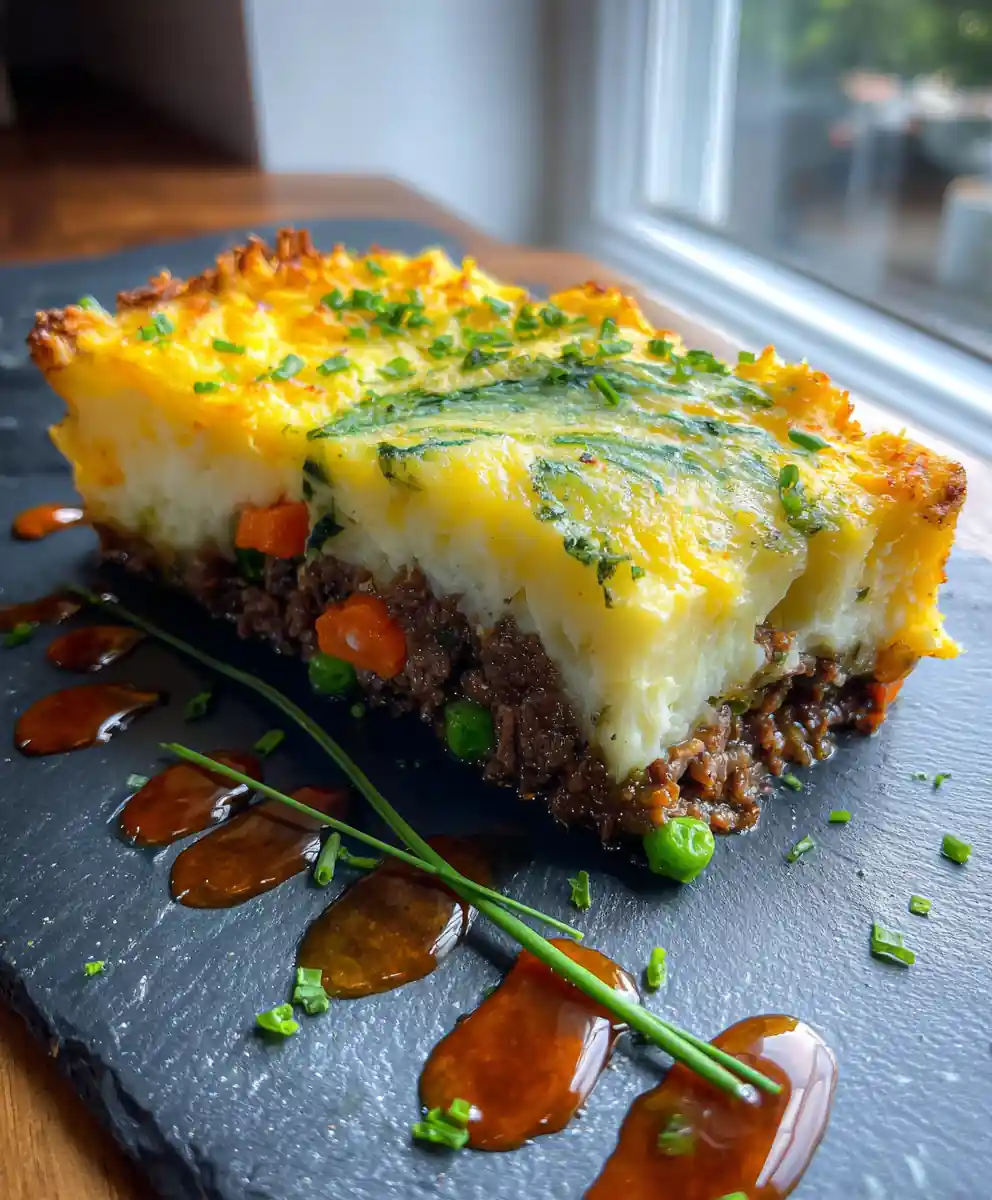 Ground Beef Shepherd’S Pie With Garlic Chive Cream Cheese Swirl 5 Ground Beef Shepherd’s Pie with Garlic Chive Cream Cheese Swirl