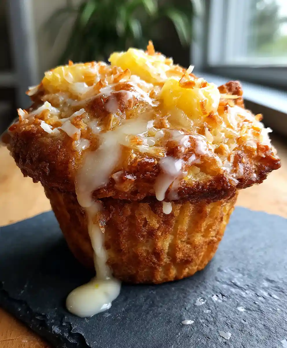 Hawaiian Pineapple Carrot Muffins With Coconut Lime Cream Cheese Swirl 5 Hawaiian Pineapple Carrot Muffins with Coconut Lime Cream Cheese Swirl