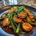 Honey Lime Sesame Shrimp, Asparagus & Mushroom Stir Fry 6 Honey Lime Sesame Shrimp Asparagus Mushroom Stir Fry 1767791774.9103541