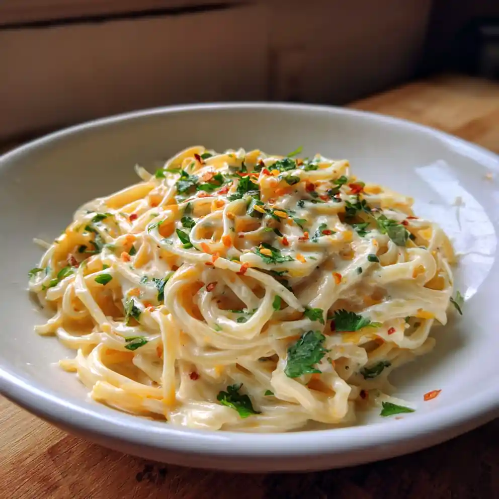 Mango Swirled Spicy Coconut Noodles 4 Mango Swirled Spicy Coconut Noodles