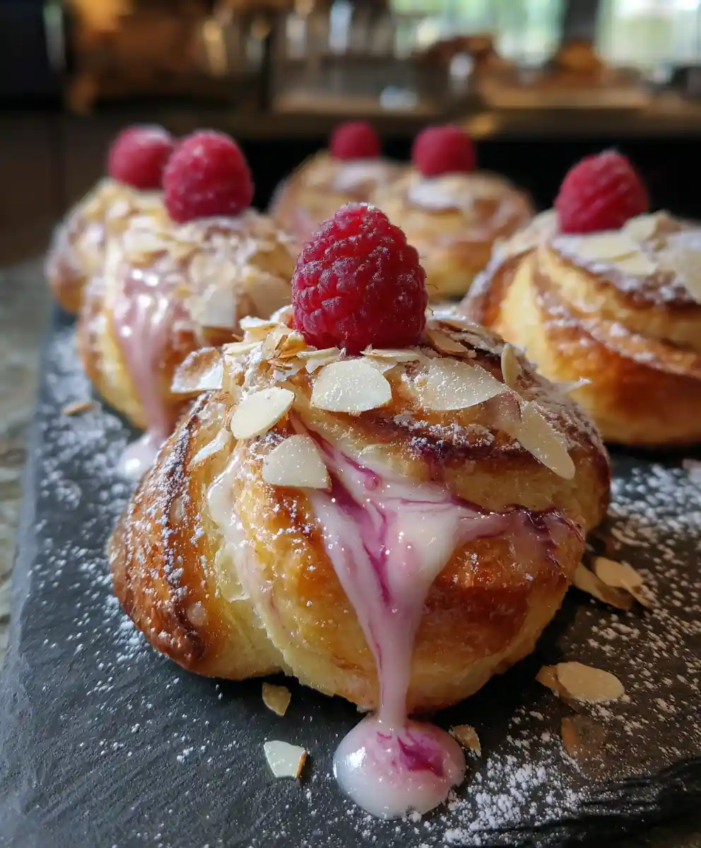 Raspberry Cream Cheese Swirl Cruffins 5 Raspberry Cream Cheese Swirl Cruffins