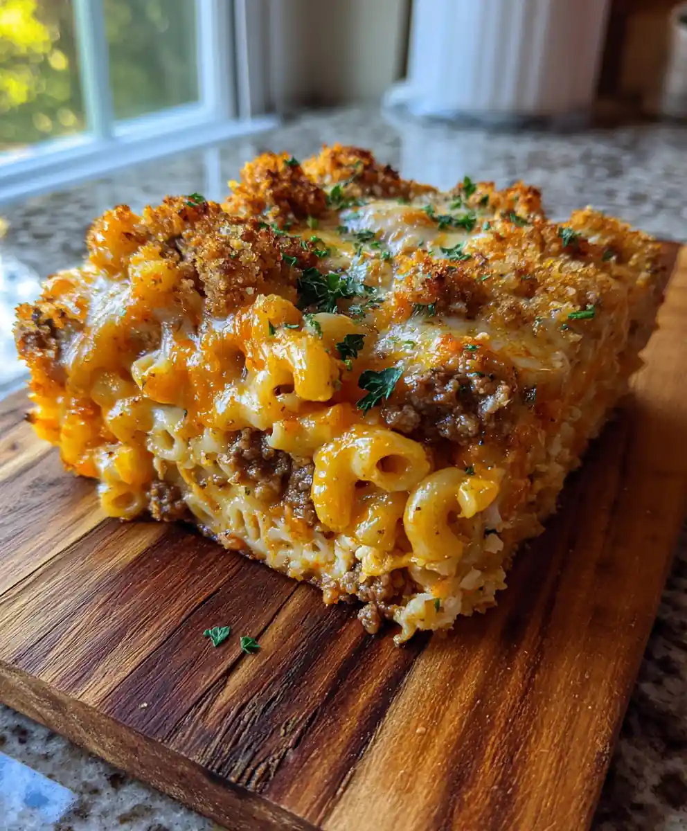 Roasted Red Pepper Swirl Beefaroni Bake 5 Roasted Red Pepper Swirl Beefaroni Bake