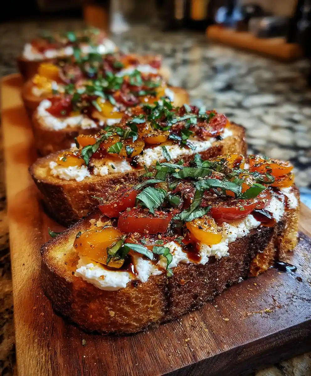 Roasted Red Pepper Swirled Tomato Cottage Cheese Toast 5 Roasted Red Pepper Swirled Tomato Cottage Cheese Toast