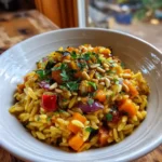 Roasted Vegetable Orzo With Lemon Tahini Swirl 6 Roasted Vegetable Orzo With Lemon Tahini Swirl 1767868271.3742003