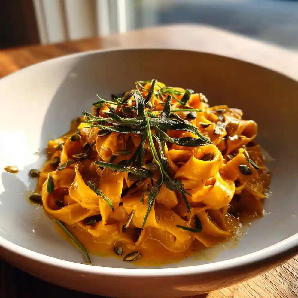 Sage Brown Butter Pumpkin Pasta With Parmesan Cream 4 Sage Brown Butter Pumpkin Pasta with Parmesan Cream