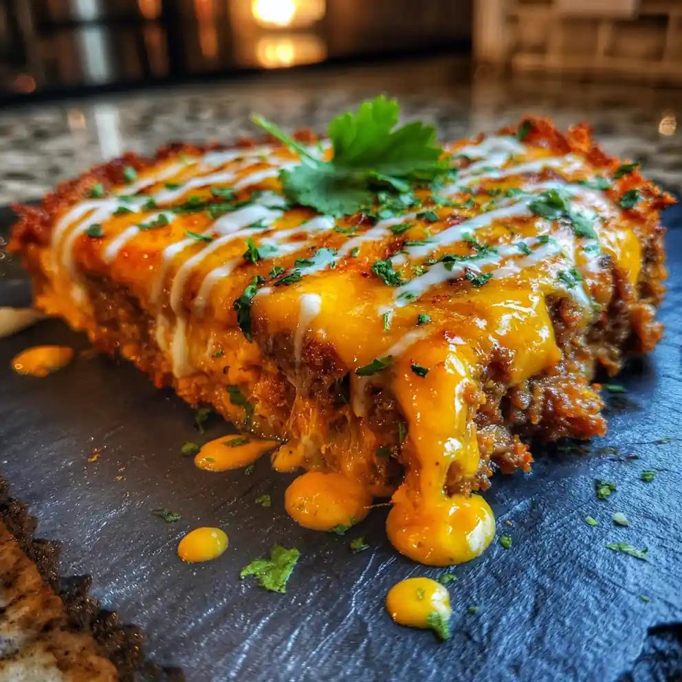 Smoky Chipotle Cheesy Ground Beef Melt 4 Smoky Chipotle Cheesy Ground Beef Melt