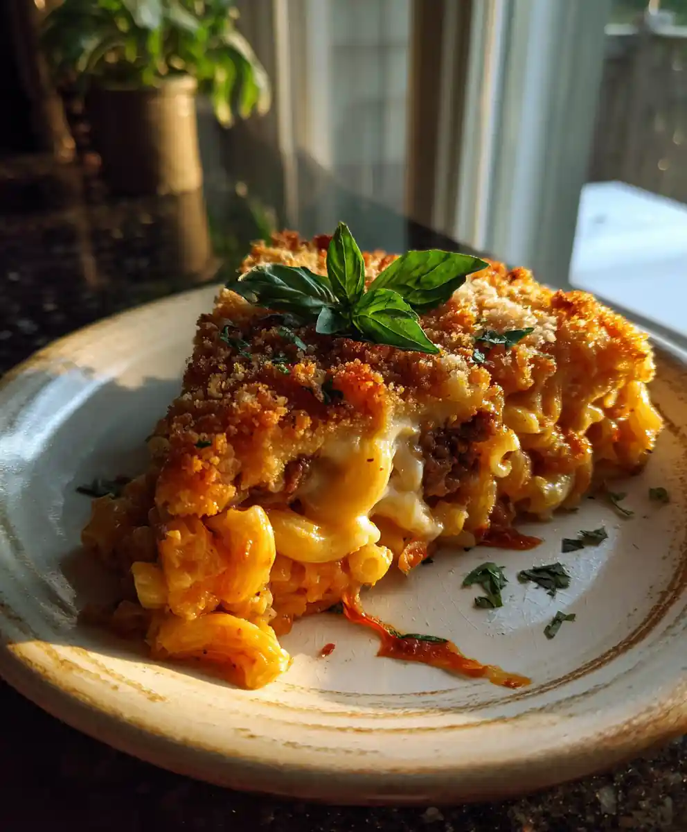 Sun Dried Tomato Basil Cheesy Macaroni Hamburger Casserole 5 Sun Dried Tomato Basil Cheesy Macaroni Hamburger Casserole