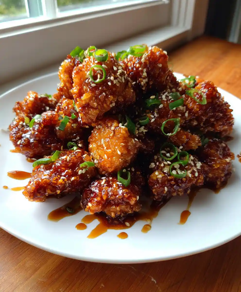 Crispy General Tso'S Chicken With Chili Honey Glaze 5 Crispy General Tso'S Chicken With Chili Honey Glaze