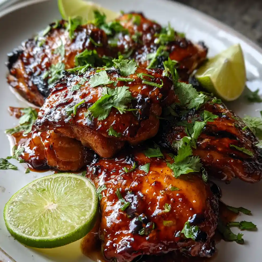 Grilled Huli Huli Chicken With Coconut Lime Glaze 4 Grilled Huli Huli Chicken With Coconut Lime Glaze