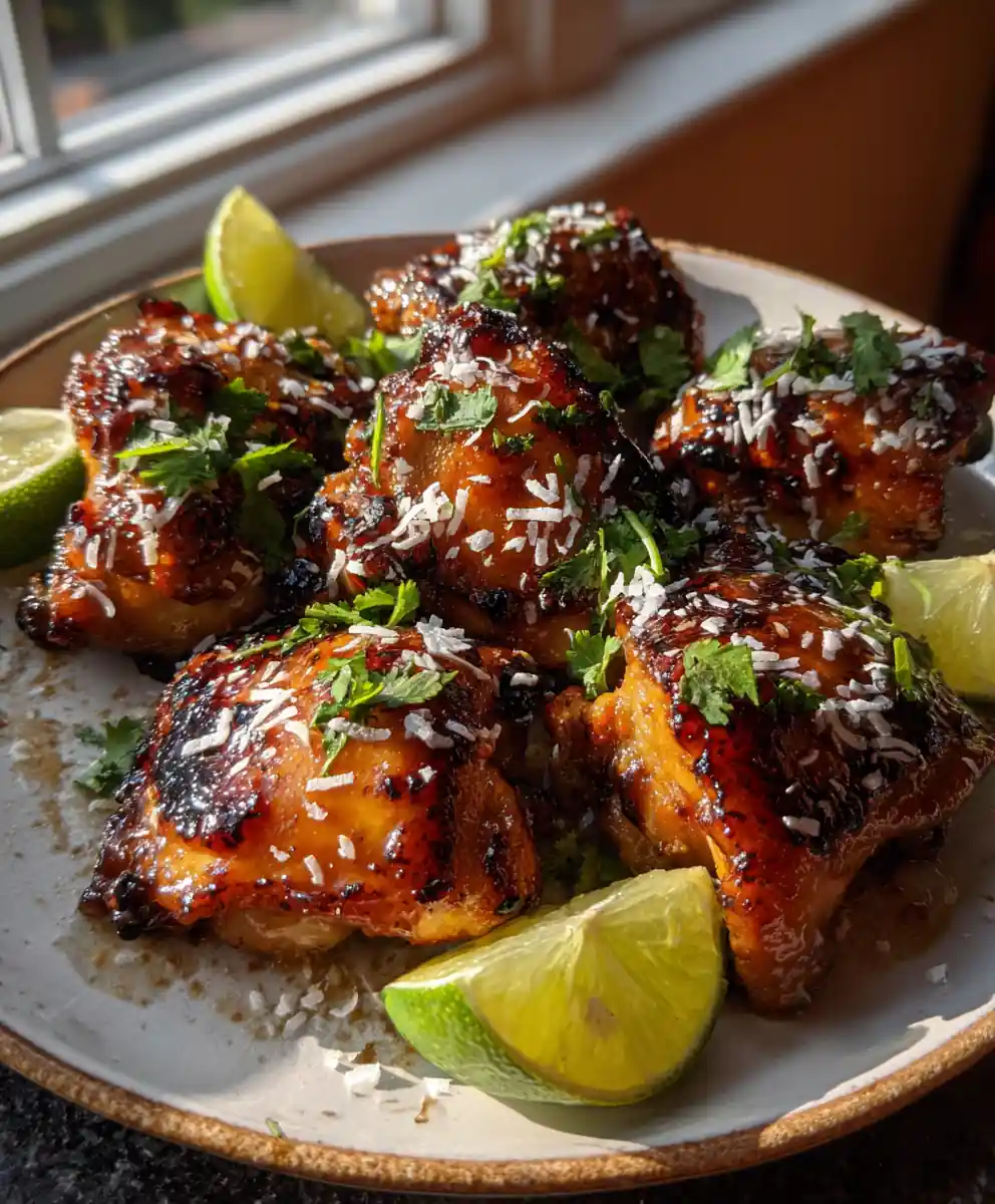 Grilled Huli Huli Chicken With Coconut Lime Glaze 5 Grilled Huli Huli Chicken With Coconut Lime Glaze