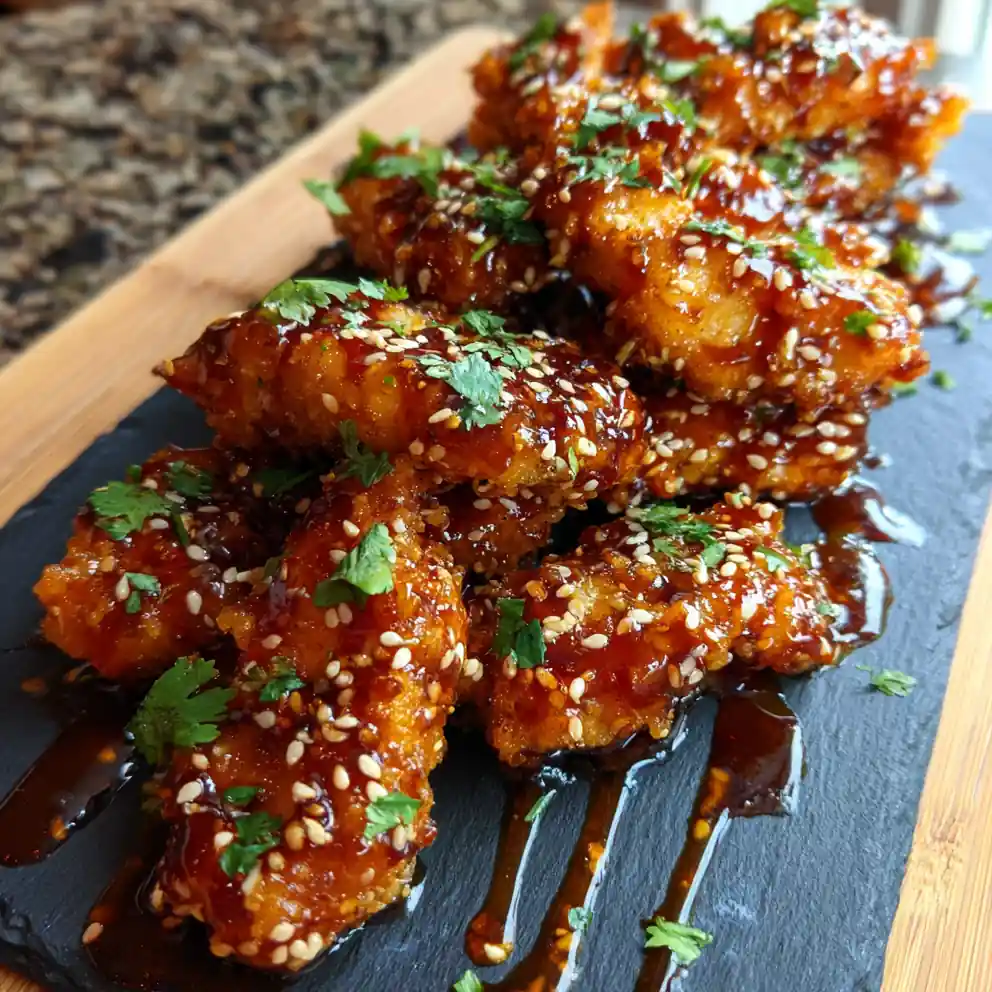 Smoky Brown Sugar Chicken Tenders With Sesame Caramel Drizzle 4 Smoky Brown Sugar Chicken Tenders With Sesame Caramel Drizzle