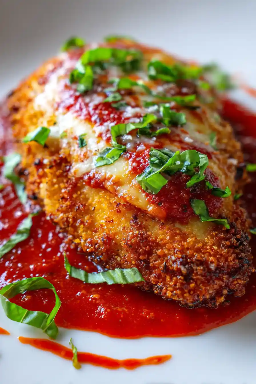 Baked Chicken Parmesan 5 Baked Chicken Parmesan