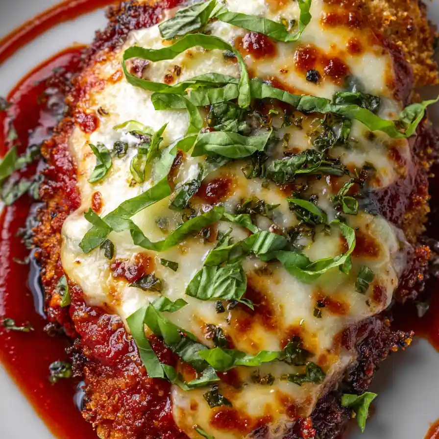 Baked Chicken Parmesan 4 Baked Chicken Parmesan