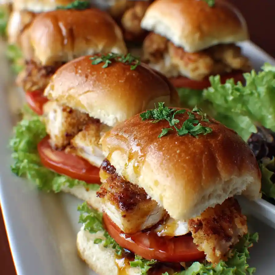 Honey Mustard Blt Chicken Sliders 4 Honey Mustard Blt Chicken Sliders