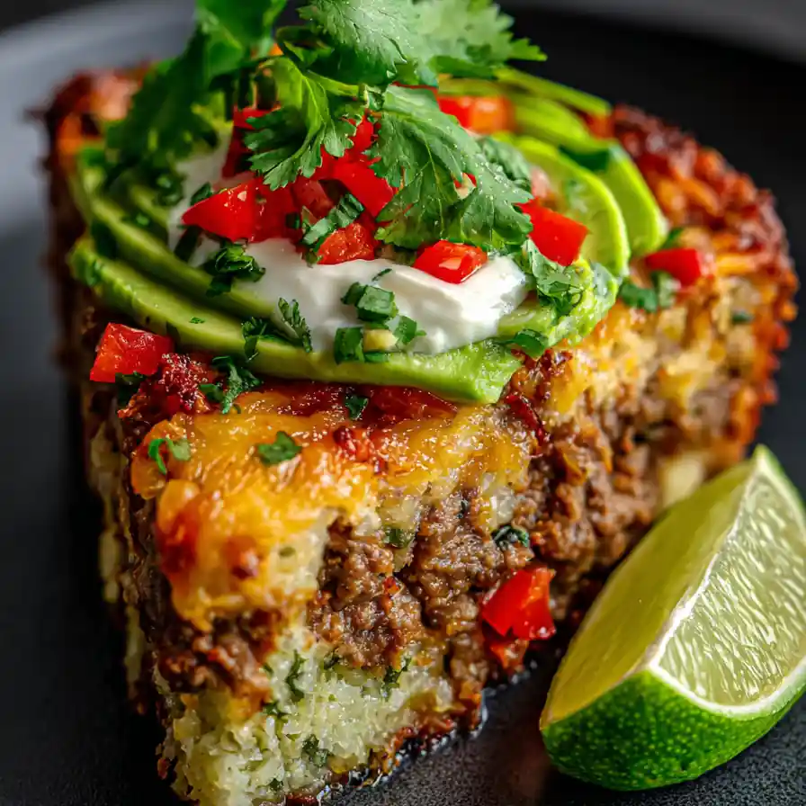 Low Carb Taco Casserole 4 Low Carb Taco Casserole