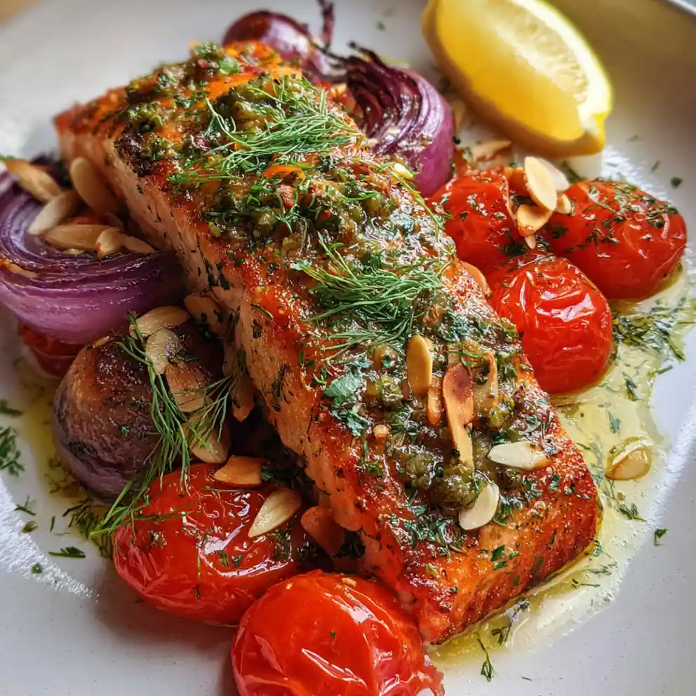 Sheet Pan Lemon Garlic Butter Salmon 4 Sheet Pan Lemon Garlic Butter Salmon