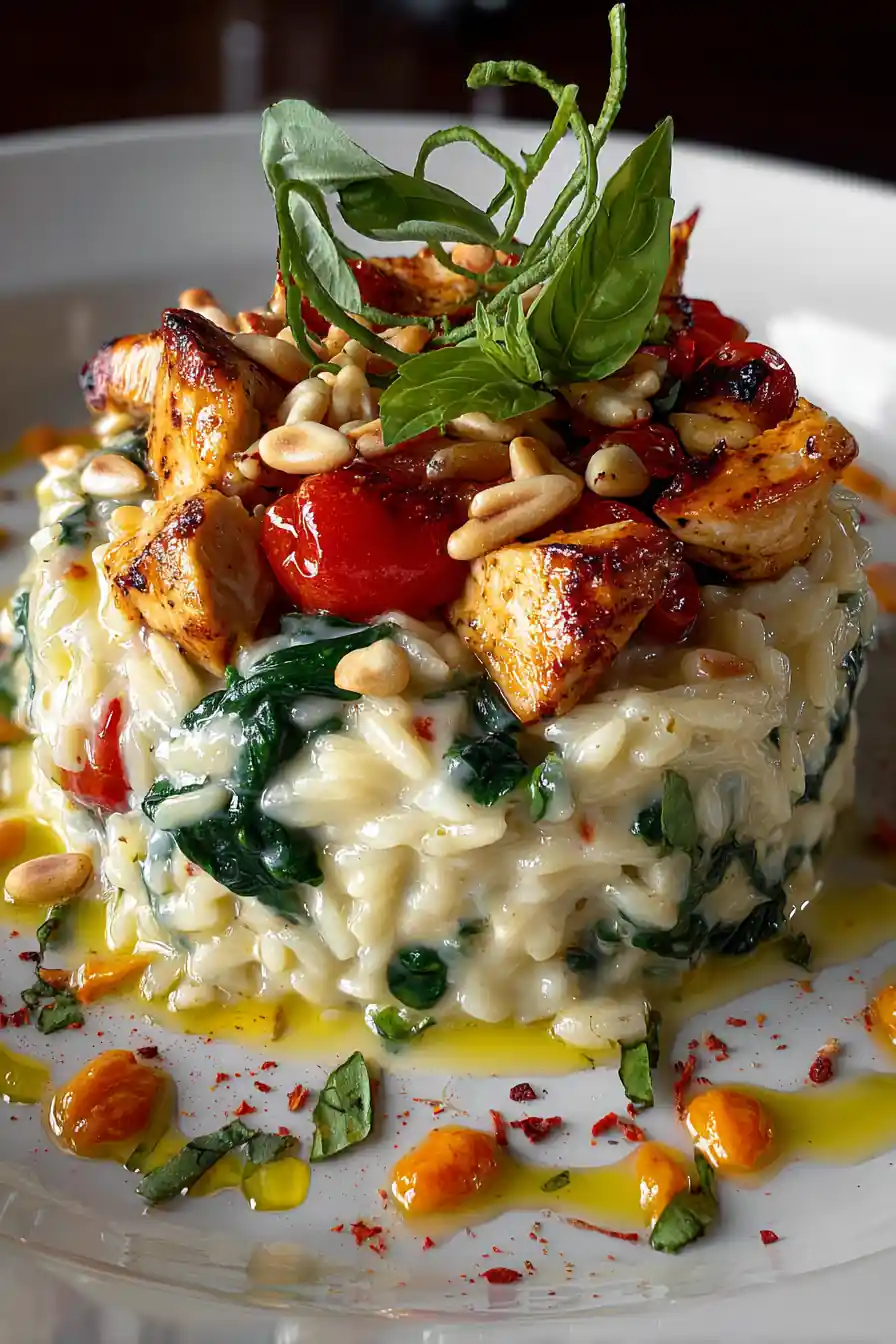 The Best Creamy Tuscan Chicken Orzo 5 The Best Creamy Tuscan Chicken Orzo