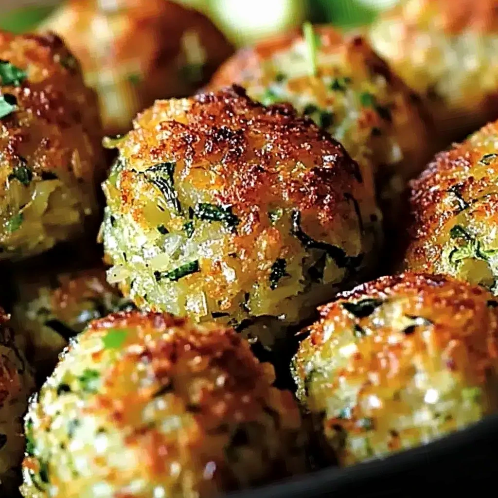 Garlic-Infused Crispy Zucchini Bites 3 Recipe image