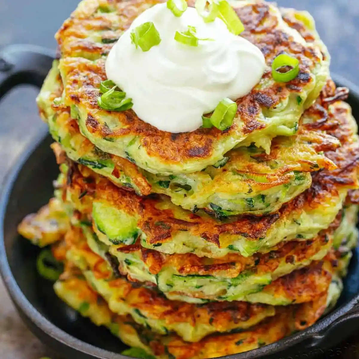 Crispy Homemade Zucchini Fritters 3 Recipe image