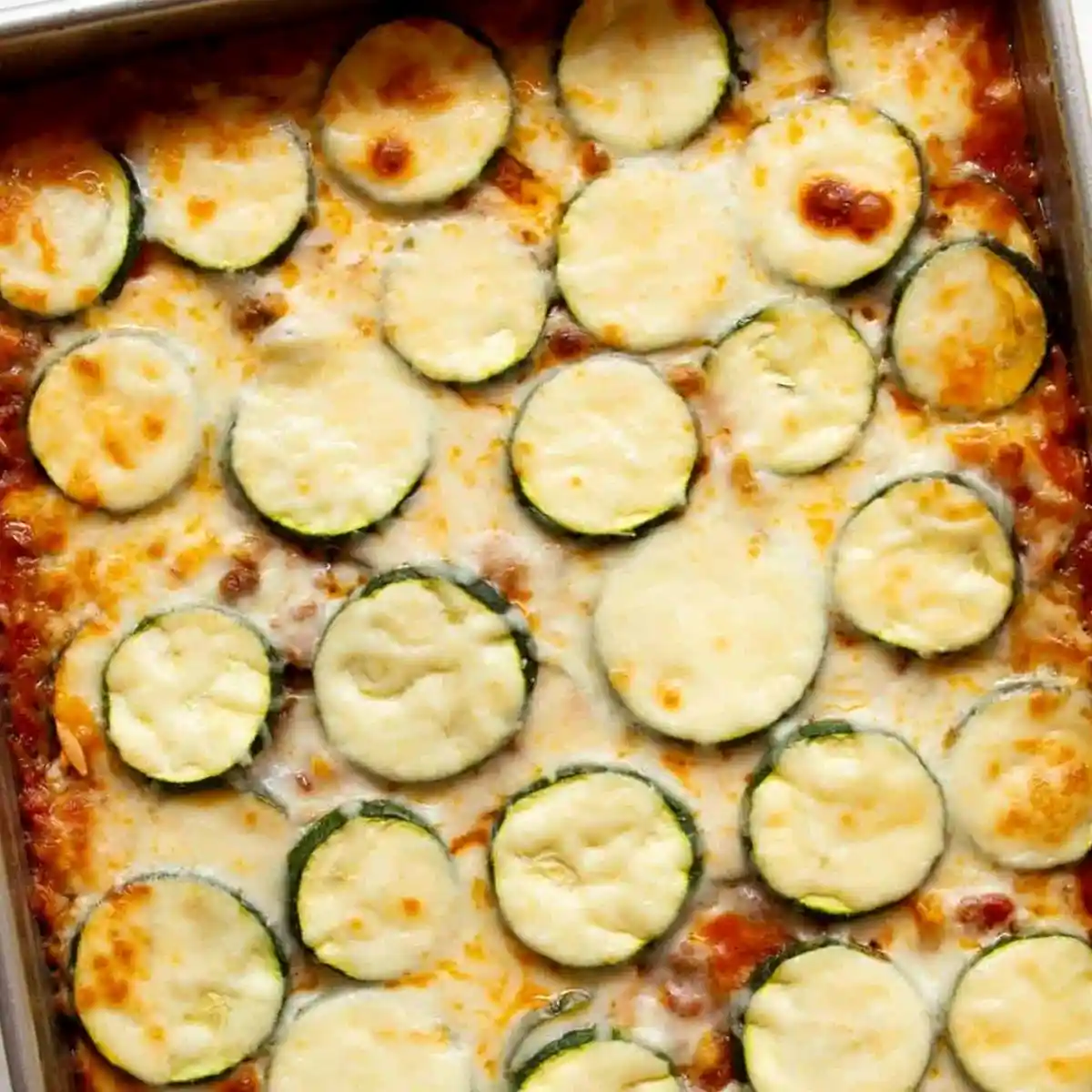Cheesy Ground Beef and Zucchini Bake 3 Recipe image