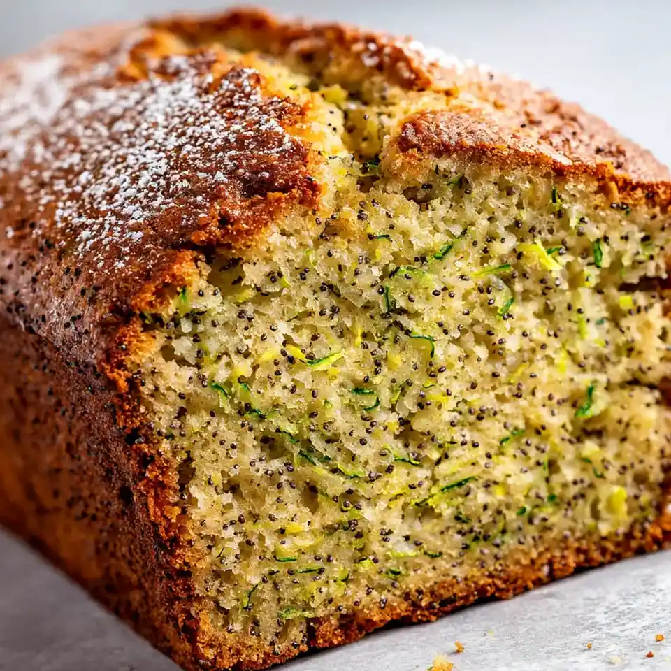 Zesty Lemon Poppy Seed Zucchini Bread 3 Recipe image
