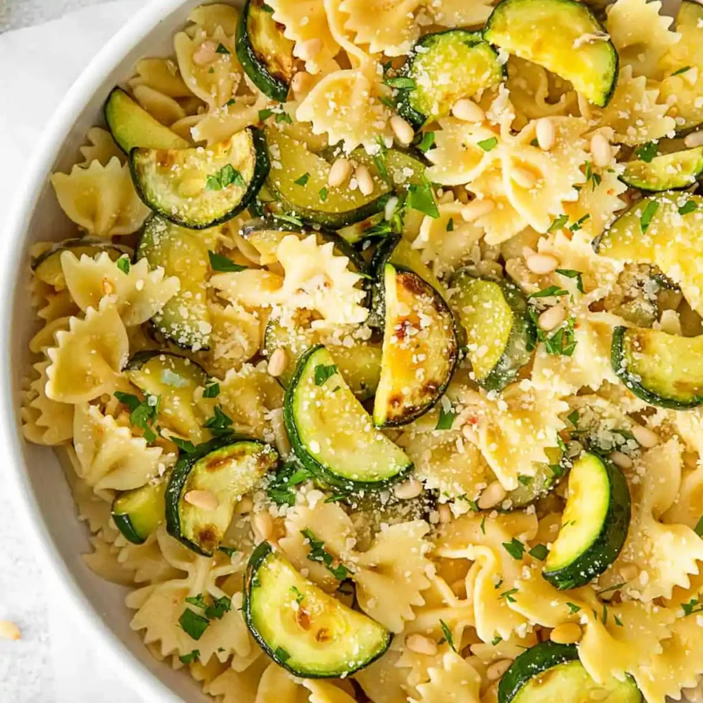 Zesty Lemon Zucchini Pasta
