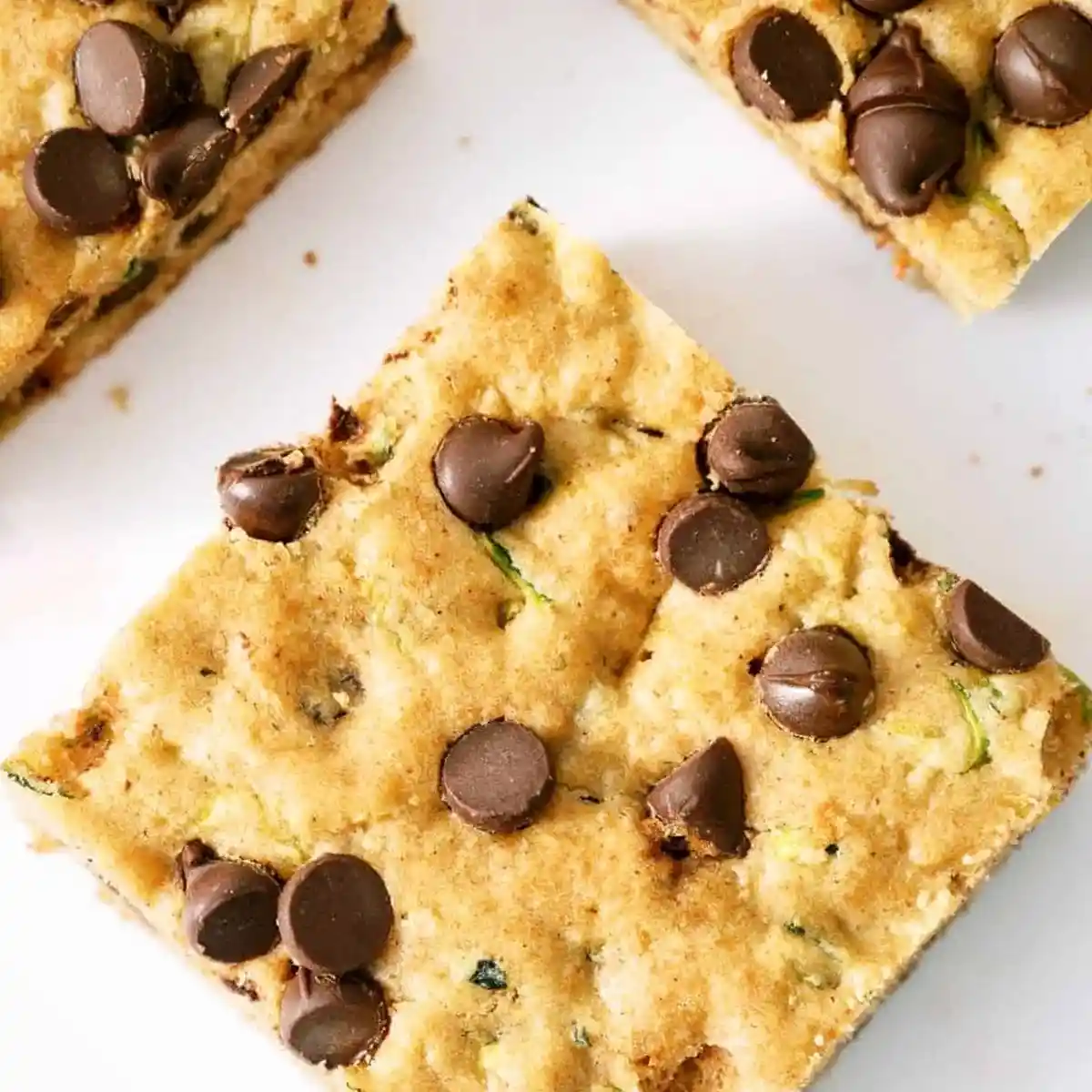 Moist Chocolate Chip Zucchini Bars 3 Recipe image