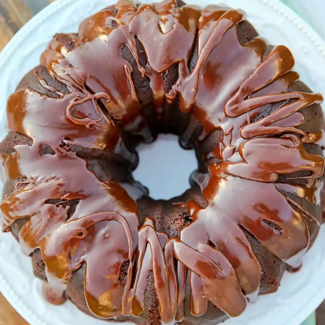 Chocolate Zucchini Bundt Cake 3 Recipe image