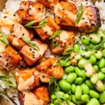 Crispy Air Fryer Salmon Bites with Bang Bang Sauce 4 Crispy Air Fryer Salmon Bites with Bang Bang Sauce