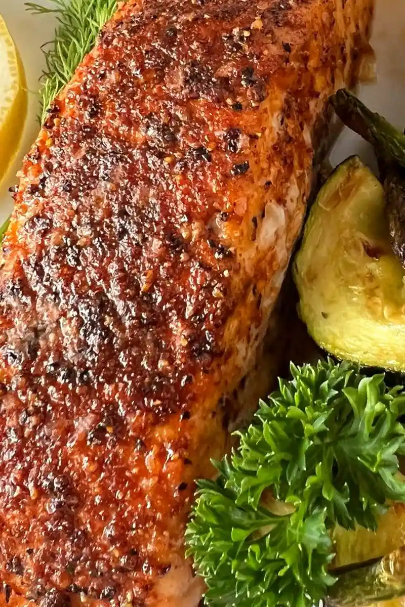 Easy 15-Minute Oven Baked Salmon 3 Recipe image