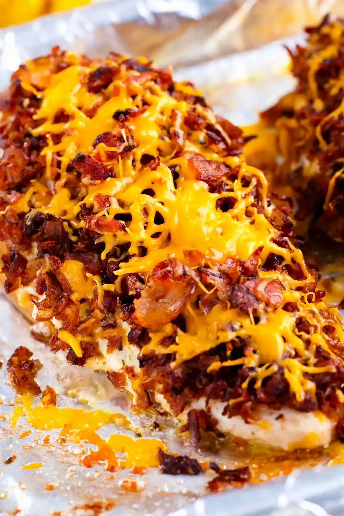 30 Minute Baked Turkey Bacon Crack Chicken 3 Recipe image