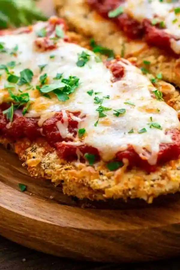Crispy Air Fryer Chicken Parmesan 3 Recipe image