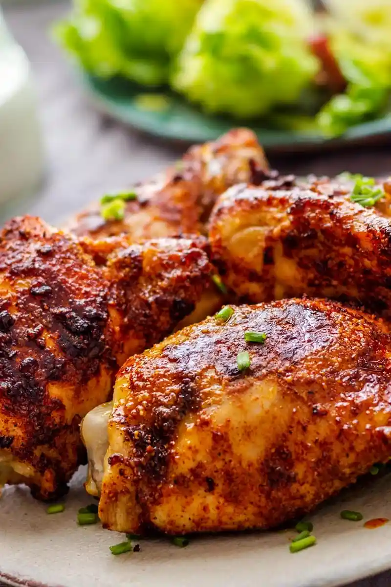 Air Fryer Chicken Thighs Recipe 3 Recipe image