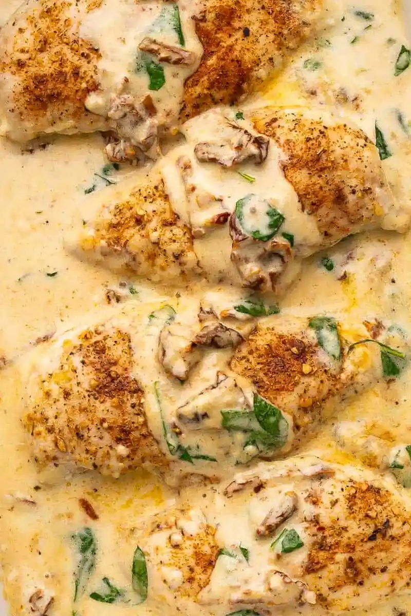 Creamy Baked Tuscan Chicken 3 Recipe image