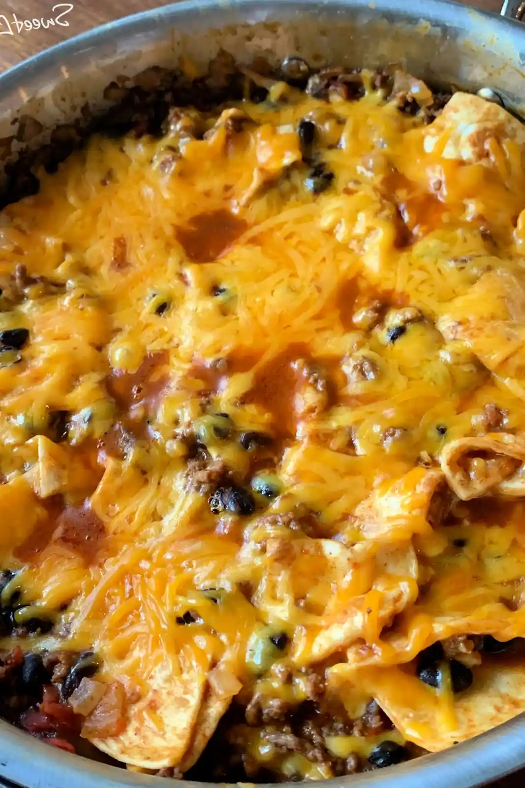 Easy Cheesy Beef Burrito Skillet 3 Recipe image