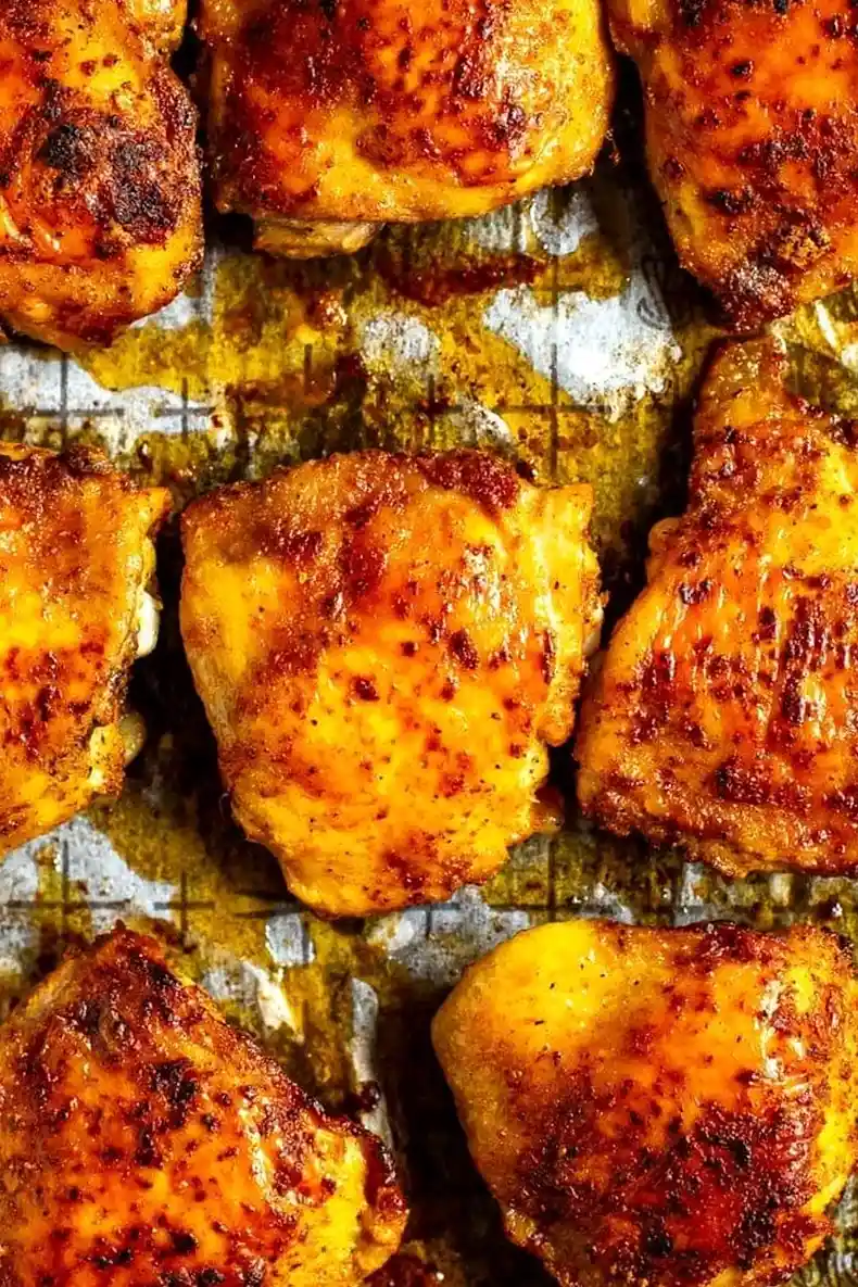 Perfect Oven-Roasted Chicken Thighs with Potatoes 3 Recipe image