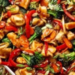 Easy Savory Chicken Stir-Fry 4 Easy Savory Chicken Stir-Fry