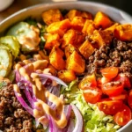 Nutrient-Dense Sweet Potato Burger Bowls 4 Nutrient-Dense Sweet Potato Burger Bowls
