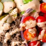 Healthy Low-Carb Burger Bowls 4 Healthy Low-Carb Burger Bowls