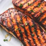 Cajun Honey Butter Grilled Salmon 4 Cajun Honey Butter Grilled Salmon