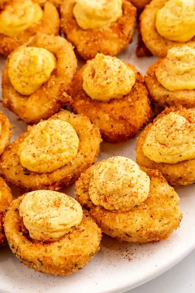 Cajun Style Fried Deviled Eggs 3 Recipe image